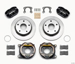 Wilwood Dynapro Lug Mount P/S Park Brake Kit Small Ford 2.36in Off Bronco 5 x 5.50