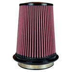 Injen Oiled Air Filter 5.0in Flange ID / 7.0in Twist Lock Base / 7.9in Media Height / 5.0in Top