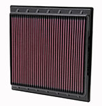 K&N Replacement Air Filter 10-13 Cadillac SRX 2.8L/3.0L/3.6L V6; 2010-2013