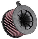 K&N 15-18 Audi A4 L4-2.0 F/I Replacement Drop In Air Filter; 2015-2018