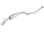 aFe Takeda Exhaust Cat-Back 304 Stainless Steel 11-14 Nissan Juke L4 1.6L (t) Polished Tip; 2011-2014