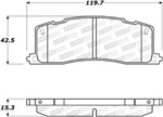 StopTech Street Brake Pads Toyota Previa, Rear