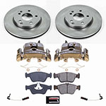 Power Stop 99-00 Mercedes-Benz C230 Front Autospecialty Kit w/Calipers; 1999-2000