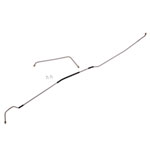 Omix Fuel Line Set 1945 Willys MB and Ford GPW; 1945-1945