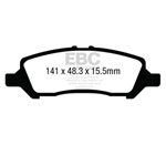 EBC 12+ Dodge Dart 1.4 Turbo Ultimax2 Rear Brake Pads