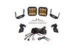 Diode Dynamics 20-Present Polaris RZR A-Pillar LED Pod Kit SS5 Sport - Yellow Combo; 2020-2023