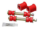 Energy Suspension 87-95 Pathfinder Red 24mm Front Sway Bar Frame Bushings; 1987-1995