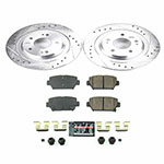 Power Stop 2018 Mitsubishi Eclipse Cross Rear Z23 Evolution Sport Brake Kit; 2018-2018