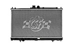 CSF 03-07 Mitsubishi Lancer 2.0L OEM Plastic Radiator; 2003-2007