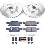 Power Stop 13-16 Mercedes-Benz GL350 Front Z23 Evolution Sport Brake Kit