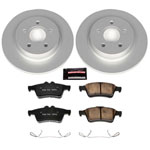 Power Stop 08-13 Volvo C30 Rear Z23 Evolution Sport Coated Brake Kit; 2008-2013