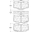 StopTech Street Select Brake Pads Toyota Hilux, Front