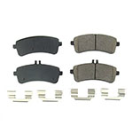 Power Stop 17-18 Mercedes-Benz AMG GT Rear Z17 Evolution Ceramic Brake Pads w/Hardware; 2017-2018