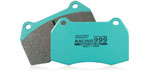 Project Mu 2009-2010 Nissan GTR (R35) RACING 999 Rear Brake Pads; 2009-2010