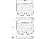 StopTech Sport Brake Pads Mercedes-Benz E55 AMG, Front