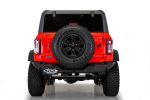 Addictive Desert Designs 2021+ Ford Bronco Rock Fighter Rear Bumper - Hammer Black; 2021-2023