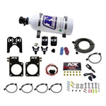 Nitrous Express Nissan GT-R Nitrous Plate Kit (35-300HP) w/5lb Bottle; 2009-2020