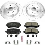 Power Stop 15-19 Acura TLX Rear Z23 Evolution Sport Brake Kit; 2015-2019