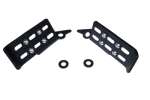 Fishbone Offroad 2021+ Ford Bronco Foot Pegs - Black; 2021-2024