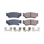 Power Stop 00-04 Chevrolet Tracker Front Z17 Evolution Ceramic Brake Pads w/Hardware; 2000-2004