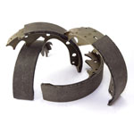 Omix Rear Brake Shoes 82-84 Willys DJ Models; 1982-1984