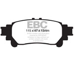 EBC 13+ Lexus GS350 3.5 RWD Ultimax2 Rear Brake Pads