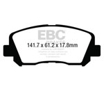 EBC 15+ Chrysler 200 2.4 Ultimax2 Front Brake Pads