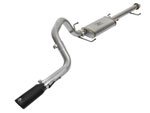 aFe MACH Force Xp 3in SS Cat-Back Single Rear Exit Exhaust w/Black Tips 07-14 Toyota FJ Cruiser; 2007-2014