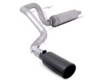 Gibson 1996 Toyota 4Runner Base 2.7L 2.5in Cat-Back Single Exhaust - Black Elite Ceramic; 1996-1996