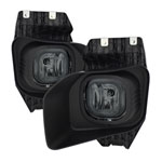 Spyder Ford F250 F350 F450 F550 XLT OEM Style Fog Lights W/Switch - Smoke - (FL-FF25011-SM)