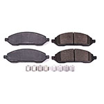 Power Stop 04-07 Ford Freestar Front Z17 Evolution Ceramic Brake Pads w/Hardware; 2004-2007