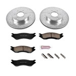 Power Stop 2003 Dodge Durango Front Z23 Evolution Sport Brake Kit; 2003-2003