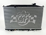 CSF 14-16 Honda Odyssey 3.5L OEM Plastic Radiator; 2014-2016