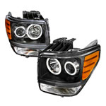 Spec-D Dodge Nitro Halo Projector; 2007-2010