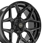 4PLAY Wheel 22 4PLAY GEN3 Wheel 4P06 Brushed Black 22x10 Dodge Dakota 2005-2011; 2005-2011