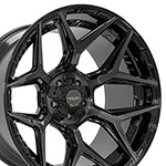 4PLAY Wheel 22 4PLAY GEN3 Wheel 4P06 Brushed Black 22x12 Dodge Ram 1500 1994-2010; 1994-2010