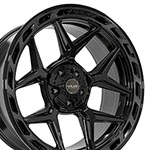 4PLAY Wheel 22 4PLAY GEN3 Wheel 4P55 Brushed Black 22x10 Jeep Wrangler 2007-2022; 2007-2022