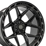 4PLAY Wheel 24 4PLAY GEN3 Wheel 4P55 Brushed Black 24x12 Chevrolet Tahoe 1995-2022; 1995-2022