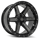 4PLAY Wheel 22 4PLAY GEN3 Wheel 4P63 Brushed Black 22x10 Toyota 4Runner 1996-2022; 1996-2022