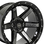 4PLAY Wheel 22 4PLAY GEN3 Wheel 4P63 Brushed Black 22x12 Nissan Titan 2008-2022; 2008-2022