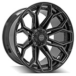 4PLAY Wheel 24 4PLAY GEN3 Wheel 4P83 Brushed Black 24x12 Lexus LX6000 2022; 2022-2022