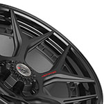 4PLAY Wheel 22x10 4PF6 Gloss Black Barrel with Matte Center Rim Chevrolet Tahoe 1995-2022