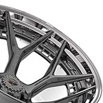 4PLAY Wheel 24x14 4PF6 Polished Barrel with Tinted Clear Center Rim Toyota 4Runner 1996-2022; 1996-2022