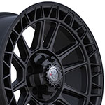 4PLAY Wheel 20x9 4PS12 Satin Black Rim Ford F-150 1992-1996; 1992-1996