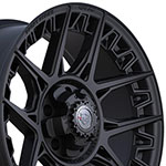 4PLAY Wheel 20x9 4PS50 Satin Black Rim Dodge Journey 2009-2022; 2009-2022