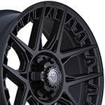 4PLAY Wheel 20x9 4PS50 Satin Black Rim Hummer H3 2006-2010; 2006-2010