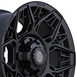 4PLAY Wheel 17x9 4PS60 Satin Black 17x9 Rim Toyota 4Runner 1996-2022; 1996-2022