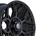 4PLAY Wheel 20x9 4PS60 Satin Black Rim GMC Canyon 2015-2022