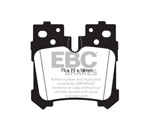 EBC 07+ Lexus LS460 4.6 Redstuff Rear Brake Pads