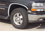 Putco 00-06 Chevrolet Tahoe - Full (4pcs) Stainless Steel Fender Trim; 2006-2006